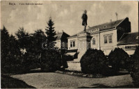 1924 Baja, Tóth Kálmán szobor, Schöffer Gyula, Merkur szállítási vállalat, Zwillinger Arnold, Krausz Lipót és ifj. Wagner üzlete. Wurmfeld Gyula kiadása