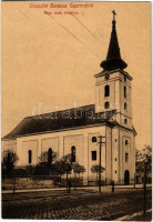 Balassagyarmat, Római katolikus templom. W.L. (?) No. 991. Kiadja Darvai Ármin utóda (vágott / cut)