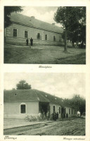 Mernye, Községháza, Hangya szövetkezet üzlete és saját kiadása, kerékpárok