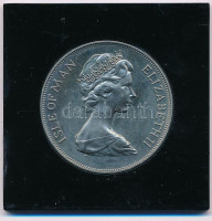 Man-sziget 1977. 1C Cu-Ni 'II. Erzsébet / Ezüstjubileum' műanyag tokban T:BUIsle of Man 1977. 1 Crown Cu-Ni 'Elizabeth II / Silver Jubilee' in plastic case C:BUKrause KM#41