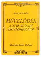 Kosáry Domonkos: Művelődés a XVIII. századi Magyarországon. Bp., 1980, Akadémia. Kiadói egészvászon-kötés papírborítóban.