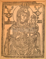 1931 Viski Kárioly (1883-1945): Gravures sur bois populaires Roumaines de Transylvanie. Bp.,1931, (Magyar Nemzeti Múzeum) 2+2 sztl. lev.+18 t. (Fametszetek, karton táblákon.) Francia nyelven.  A táblák a Nemzeti Múzeum néprajzi osztályán