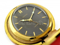 Europa retro mechanikus utazó óra. Működő állapotban d: 8 cm