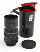 Pentacon auto 135mm f/2.8 objektív, M42 menettel, beragadt blendével, egyébként nagyon szép állapotban, eredeti tokjával