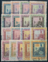 1922/1924 17 klf régi magyar okmánybélyeg