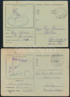 cca 1940 6 db tábori posta levelezőlap
