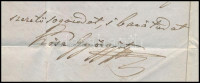 Érdekes 1848-as dokumentum: 1852 Csiky Sándor (1805-1892) nemzetőrparancsnok, politikus, egri polgármester, akit 1848-as tevékenysége miatt halálra ítéltek, majd az ítéletet várfogságra változtatták. Fogva tartása helyére Kufstein