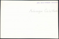 cca 1936 Kinszki Imre (1901-1945) budapesti fotóművész pecséttel jelzett vintage fotóművészeti alkotása (Melanargia Galathaea, pillangó), 11,5x17,2 cm