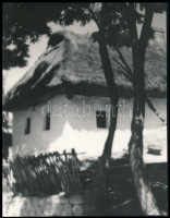 Ramháb Gyula (1900-1978): Zsúptető, későbbi előhívás, 22×17 cm