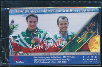 1996 Kolonics György, Horváth Csaba, olimpia telefonkártya használatlan, bontatlan csomagolásban. Sorszámozott. Csak 2000 db!