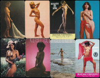 1982-1985 8 db erotikus kártyanaptár