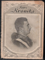 1917. Illustrierte Feldzeitung, német nyelven + 1921 Képes Krónika III. évfolyamának 14. száma + 1928 Bp., Ludovikás Levente c. újság VII. évfolyamának I. száma