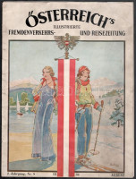 1934 Österreich's illustrierte fremdenverkehrs- und reisezeitung, német nyelvű újság