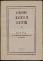 Kéziratos térképek a Borsod-Abaúj-Zemplén megyei Levéltárban. Szerk.: Román János. Összeáll.: Dienes István, Győri Lászlóné et alii. Borsodi Levéltári Füzetek. 2. Miskolc, 1971., Borsod-Abaúj-Zemplén Megyei Levéltárban.