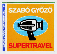 Szabó Győző: Supertravel. Bp.,2009, Athenaeum. Kiadói kartonált papírkötés, kiadói papír védőborítóban. CD-melléklettel.