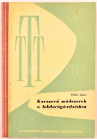 Pálfai János: Korszerű módszerek a labdarúgó-edzésben. Testnevelési Tudományos Tanács 2. Bp.,1962, Sport. Kiadói félvászon-kötés. Megjelent 3100 példányban.