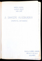 1970 Barcza Gedeon-Alföldy László-Kapu Jenő: A sakkozás világbajnokai. (Morphytól Botvinikig.) Kurbel Sándor, Veszprémi Volán SC sakkszakosztálya titkárának kézírásos jegyzete Barcza Gedeon-Alföldy László-Kapu Jenő által írt