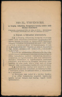 Az öregség, rokkantság, özvegység és árvaság esetére szóló kötelező bioztosításról szóló 1925: XL. törvénycikk. Kiadja: a Magyar Királyi Belügyminisztérium. Bp., 1929, Pesti Könyvnyomda Rt., 76 p. Papírkötésben, a