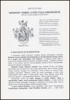 Söptei István : Nádasdy Tamás (1498-1562) emlékezete. (500 éve született Magyarország nádora). Szombathely, 1998, Vas Megyei Múzeumok Igazgatósága. 20p. Fekete-fehér reprodukciókkal, illusztrációkkal. Kiadói papírkötés.