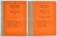 1963 Az Építésügyi Minisztérium Kutatóintézetei és az építési kutatással foglalkozó intézmények IV. tudományos ülésszaka. Munkabizottsági beszámolók a végzett kutatásokról. + Javaslatok az 1964. évi kutatási tervhez.