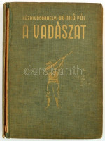 Kézdivásárhelyi Benkő Pál: A vadászat. Gyakorlati szakkönyv. Bp., 1935, Királyi Magyar Egyetemi Nyomda. Kiadói egészvászon borító, 467 p. Fekete-fehér fotókkal, képekkel illusztrálva. Meglazult, sérült fűzés.