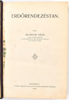 Muzsnay Géza: Erdőrendezéstan. Bp. 1912. Pátria. Átkötött félbőr-kötés, aranyozott gerinccel. Gerincen, borítón kis sérülések, foltok.