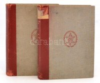 A kémia és vívmányai I-II. köt. Szerk.: Erdey-Grúz Tibor. A természet világa sorozat V-VI. köt. Bp., 1940., Kir. M. Egyetemi Nyomda. Kiadói aranyozott gerincű félbőr sorozatkötésben, kopott gerinccel és borítóval, volt könyvtári