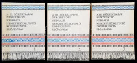 A II. Békéscsabai Nemzetközi Néprajzi Nemzetiségkutató Konferencia előadásai I-III. kötet. Szerk.: Eperjessy Ernő, Krupa András. Bp-Békéscsaba, 1986, Művelődési Minisztérium Nemzetiségi Önálló Osztálya, 345+346-665+666-973 p.