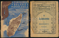 2 db könyv a 'zsidókérdésről': Martinovich Sándor: A zsidókérdés. Pécs, 1918. Pius kollégium. 40p. Sérült, elvált papírborítóval. A. Sichermann: A zsidókérdés végleges megoldása. Bp., (1945) Szabadság nyomda. 32p. Sérült