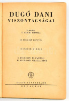 Tábori Piroska: Dugó Dani viszontagságai . Bp., é.n. Dante. Félvászon kötésben.