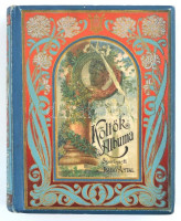 Költők albuma. Jelenkori magyar költők verseinek gyűjteménye. Szerk.: Radó Antal. Bp., 1904., Lampel R. (Wodianer F. és Fiai), VIII+414 p. Kiadói aranyozott, festett, szecessziós egészvászon-kötés, aranyozott lapélekkel, kopott,