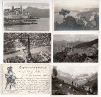 Kb. 260 db főleg MODERN képeslap: sok magyar város / Cca. 260 mostly modern postcards: many Hungarian towns