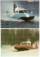 44 db MODERN motívum képeslap: földi, légi és vízi járművek / 44 modern motive postcards: land, air and water vehicles
