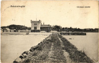 1915 Balatonboglár, Gőzhajó kikötő (EK)