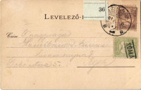 1901 Arad, Vértanú szobor, Arad megye címere, Athenaeum Rt. kőnyomda / martyrs' statue, coat of arms. Art Nouveau, floral, litho s: Zich (szakadás / tear)