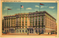 Boston (Massachusetts), the Copley Plaza, automobiles