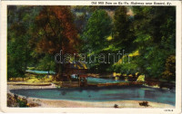 1947 Hazard (Kentucky), old mill dam on Ky.-Va. Highway