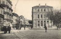 Cannes, Félix Faure street and town hall