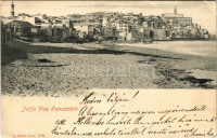 1902 Jaffa (Tel Aviv), Vue / general view, seashore. J. Abram Levy (EK)