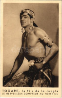Togare, le Fils de la Jungle. Le Merveilleux Dompteur au Torse Nu / Circus acrobat, The Marvelous Tamer with the Bare Chest  (EK)