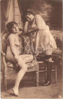 Erotic lesbian nude ladies. Largache Série 6. (EK)