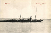 Cirkvenica, Crikvenica; PETAR ZRINSKI típusú egycsavaros tengeri személyszállító gőzhajó, Parobrod-Liburnia hajó / Hungarian passenger steamship