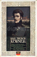 Karl Theodor Körner. Verlag des Vereines 'Südmark' Karte Nr. 172. s: R. Assmann (EK)