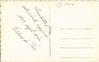 1943 Magyar katonatiszt esküvői fotója a feleségével, kitüntetések és kard. Patakiné, Rákospalota / Wedding photo of a Hungarian military officer