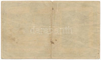 1918. 25K '3142' 3mm, sima hátlappal, fekete '5' körbélyegzővel T:III- hajtás mentén szakadás