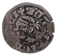 1373-1382. Denár Ag 'I. Lajos' (0,43g) T:2,2- patinaHungary 1373-1382. Denar Ag 'Louis I' (0,43g) C:XF,VF patinaHuszár: 547, Unger I.: 432