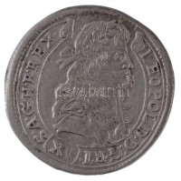 1683K-B 15kr Ag 'I. Lipót' Körmöcbánya (6,00g) T:2 Hungary 1683K-B 15 Kreuzer Ag 'Leopold' Kremnitz (6,00g) C:XF Unger II.: 1060.a, Huszár: 1425.