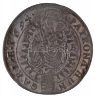 1694K-B 3kr Ag 'I. Lipót' (1,54g) T:2-,3 patinaHungary 1694K-B 3 Kreuzer Ag 'Leopold I' (1,54g) C:VF,F patinaHuszár: 1466., Unger II.: 1085.a