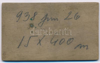 Fábri Ignác ~1930-1940. 'Magyar Athletikai Club' a klub Margit-szigeti épületét ábrázoló Br plakett (49x81mm) T:1- HP 2150.