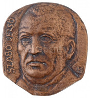 Andrássy Kurta János (1911-2008) DN 'Szabó Dezső' öntött Br emlékplakett (mm) T:2